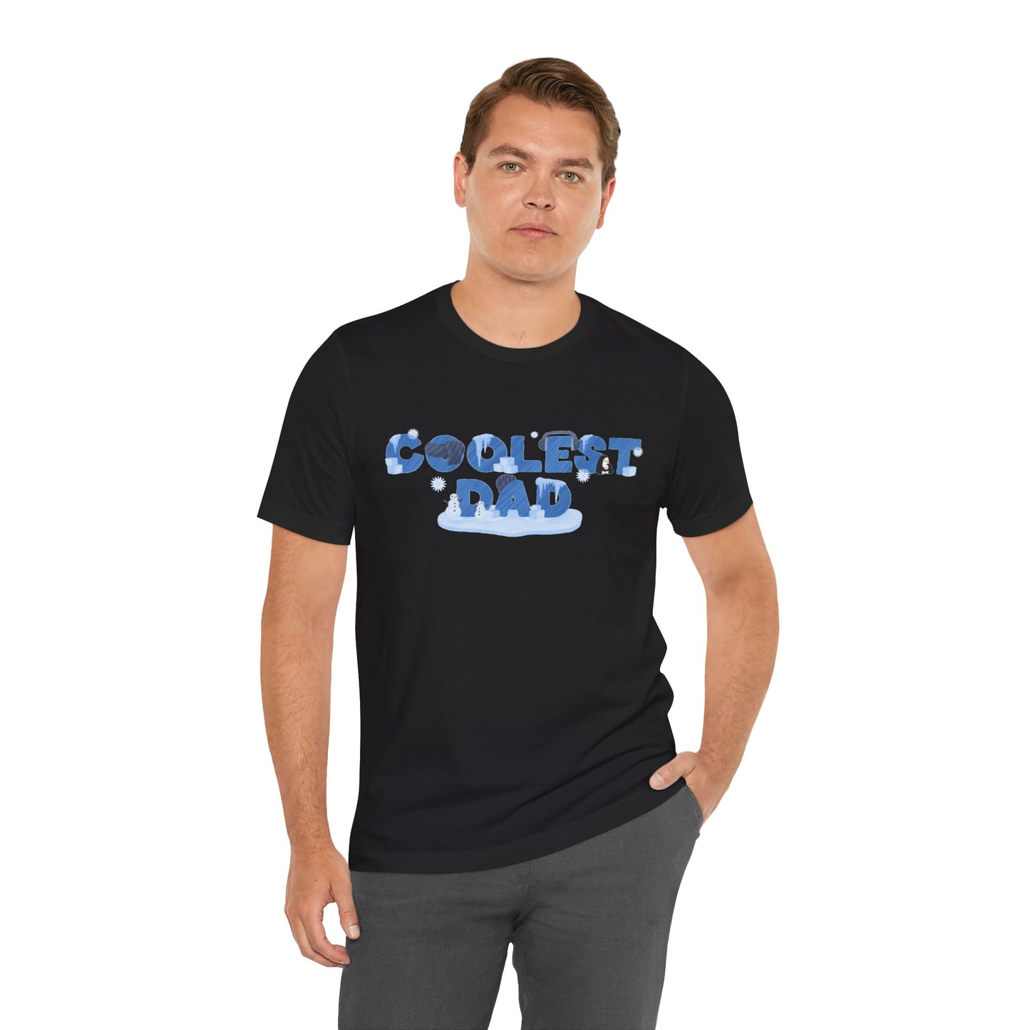 Dad/ Coolest Dad Unisex Jersey Short Sleeve Tee