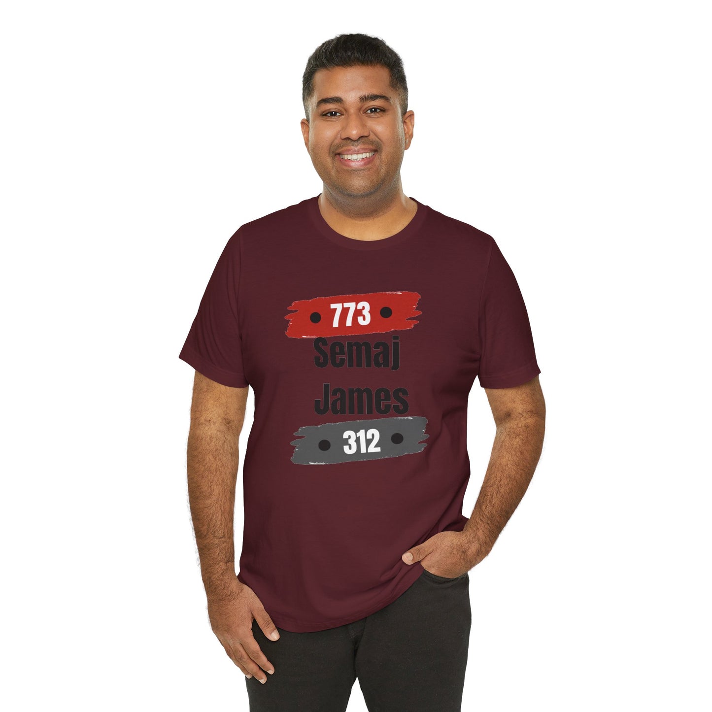 Semaj James 773/312 Unisex Short Sleeve Tee