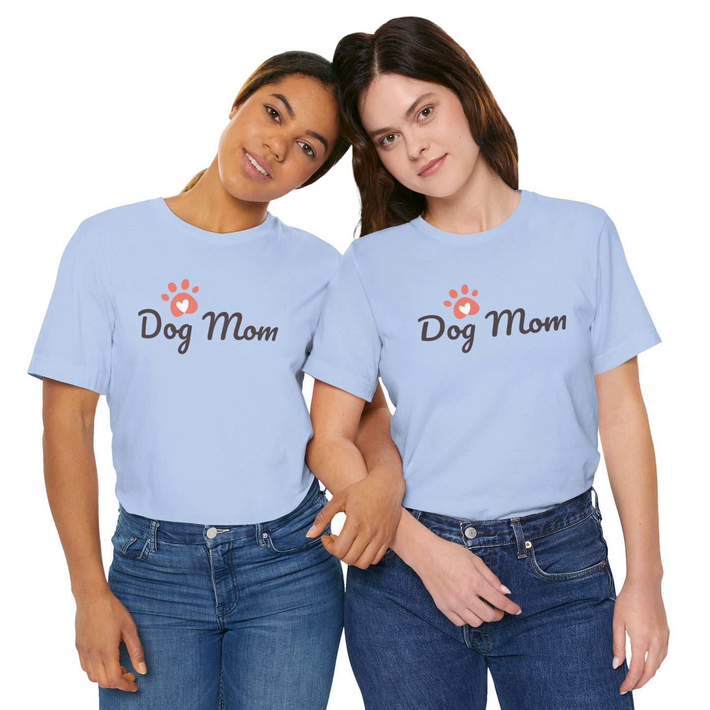 Dog Mom Unisex Jersey Short Sleeve Tee