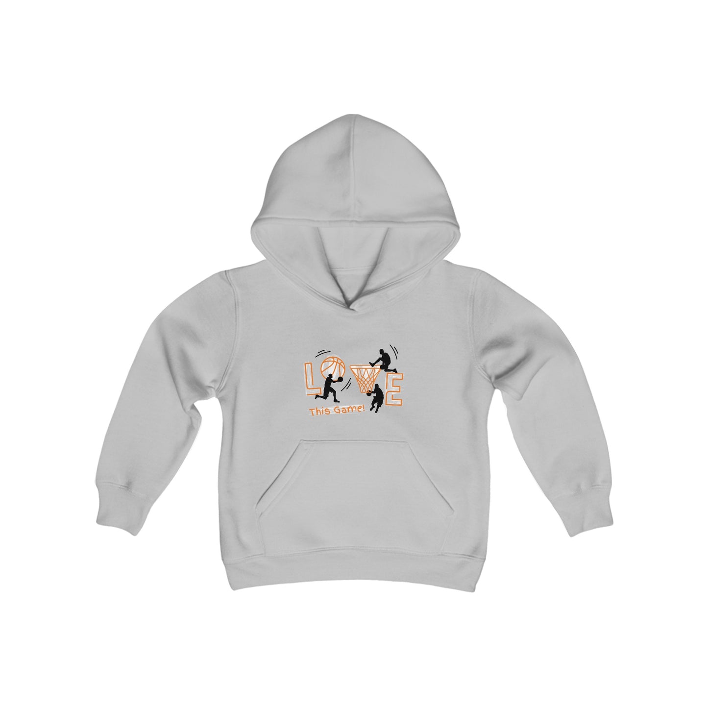 Kids Love the Game Heavy Blend Hooded Sweatshirt