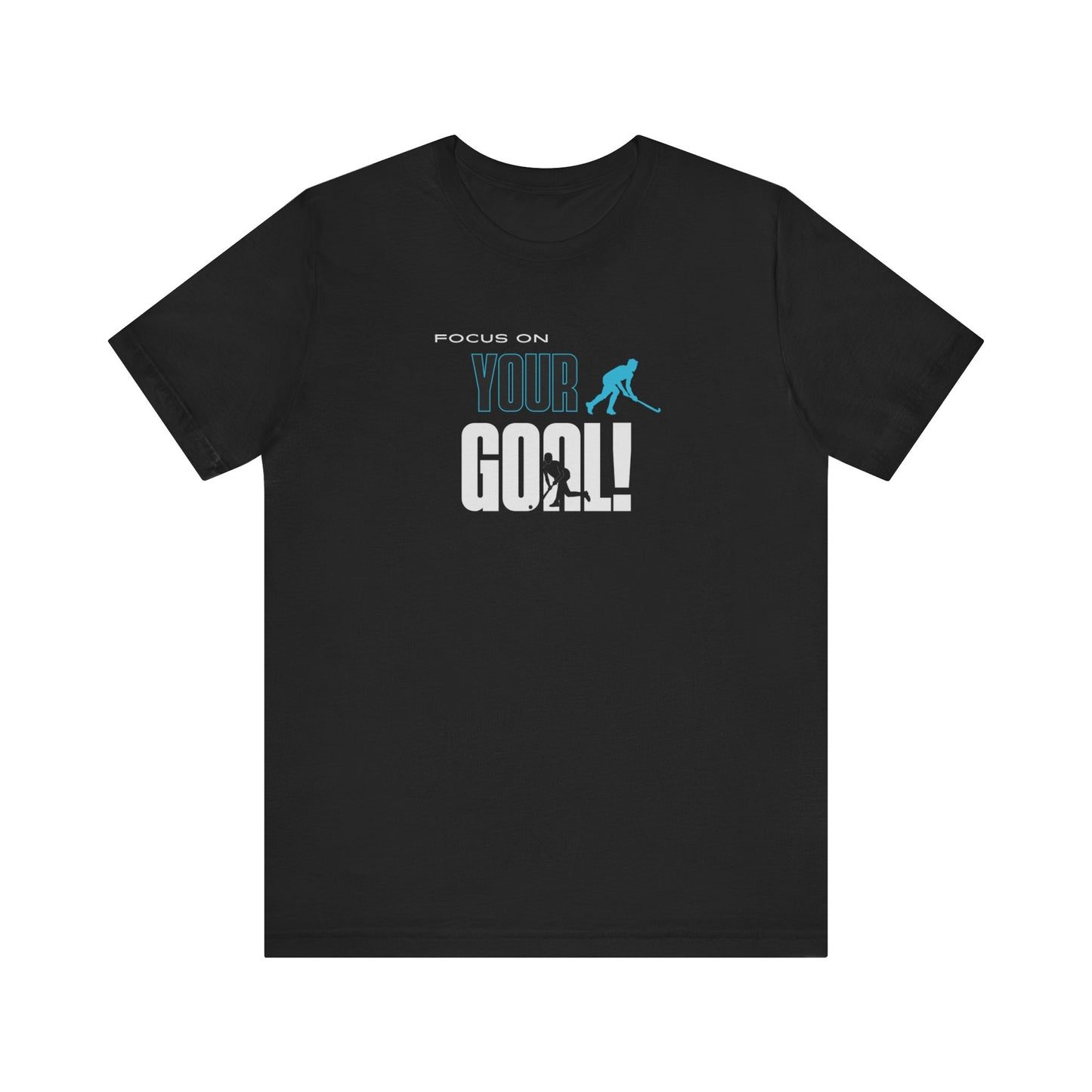 Focus On Your Goal Unisex Jersey Short Sleeve Tee