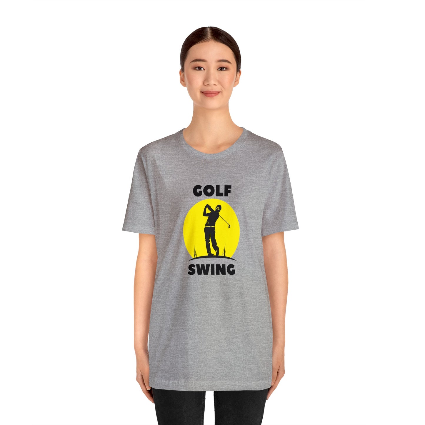 Golf Swing Unisex Jersey Short Sleeve Tee