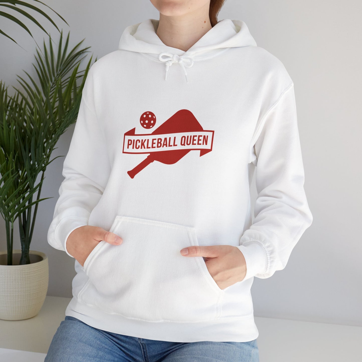 Pickleball Queen Unisex Heavy Blend™ Hooded Sweatshirt