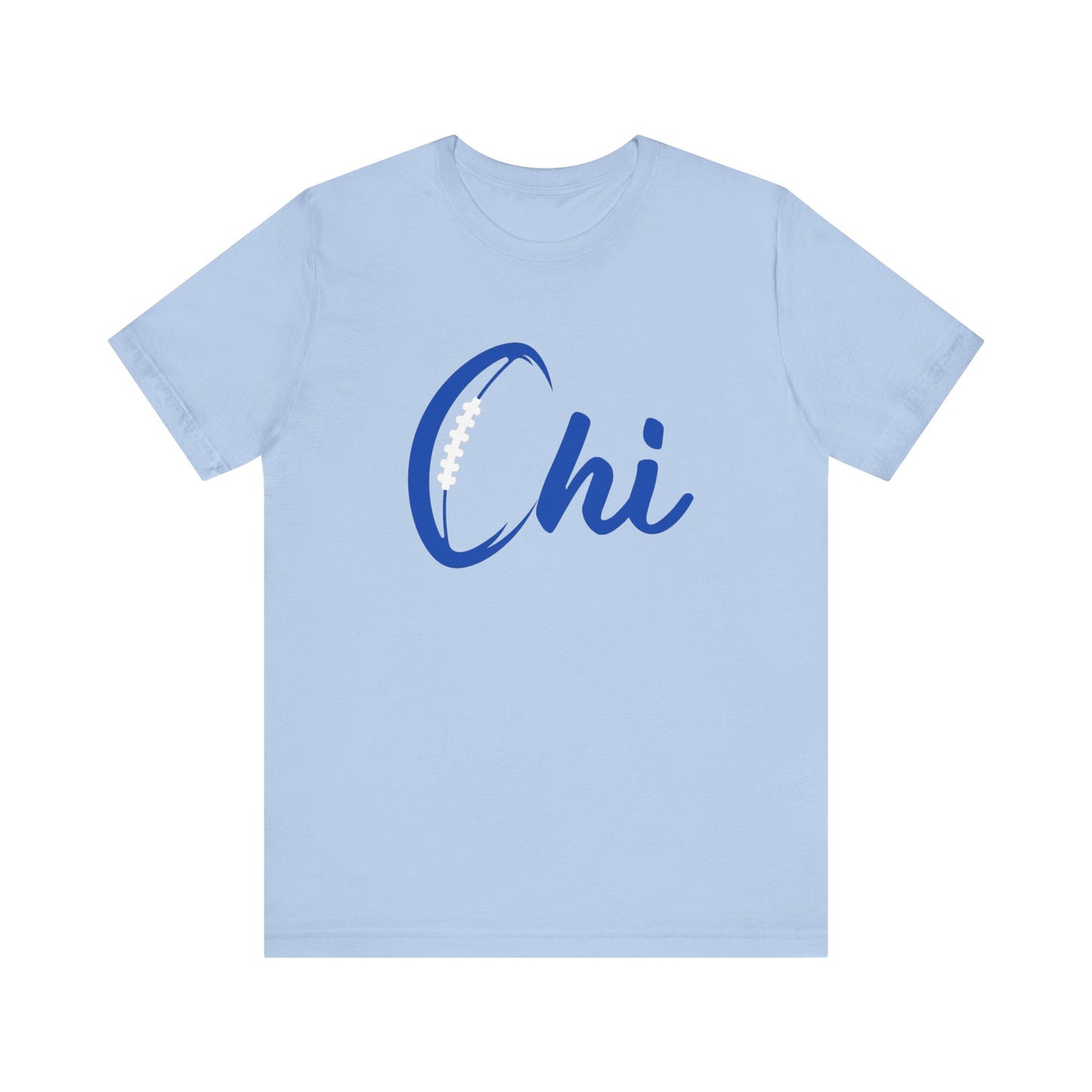 Chi Football / Blue Unisex Jersey Short Sleeve Tee
