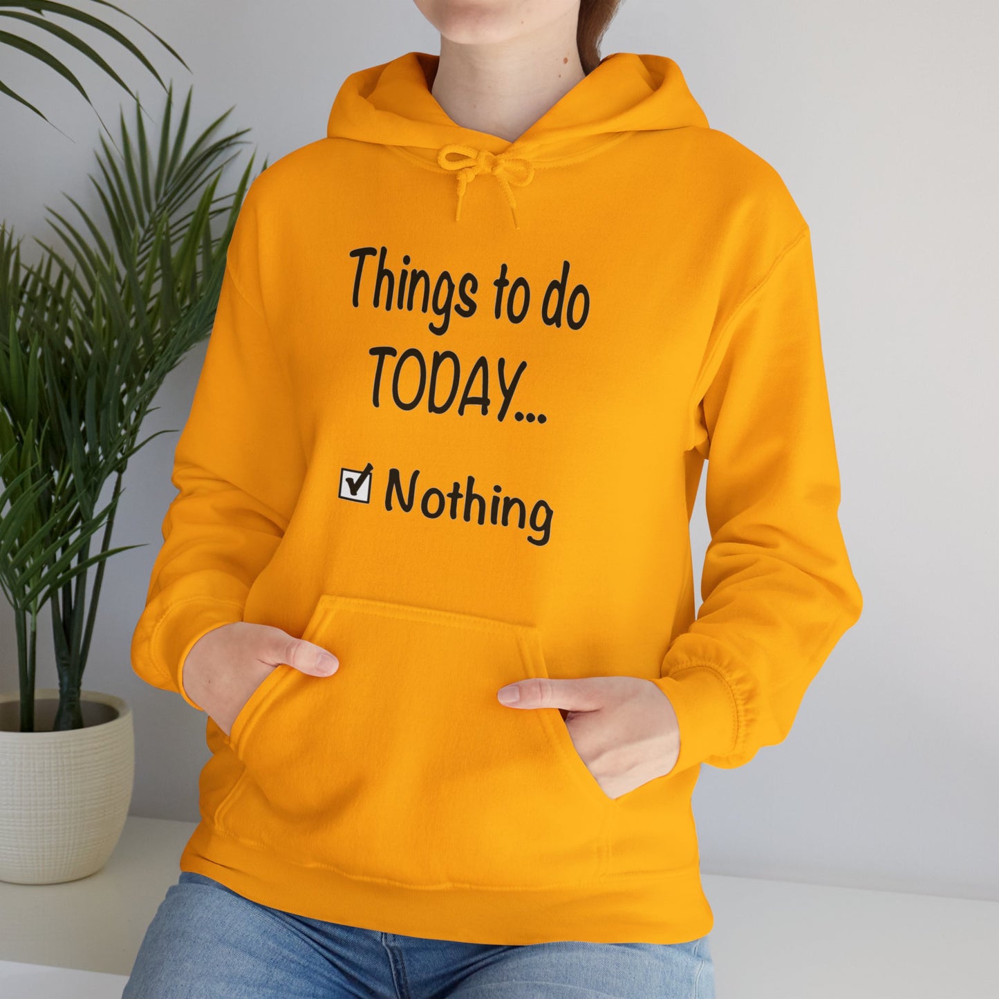 Things to Do Today Nothing Unisex Heavy Blend™ Hooded Sweatshirt