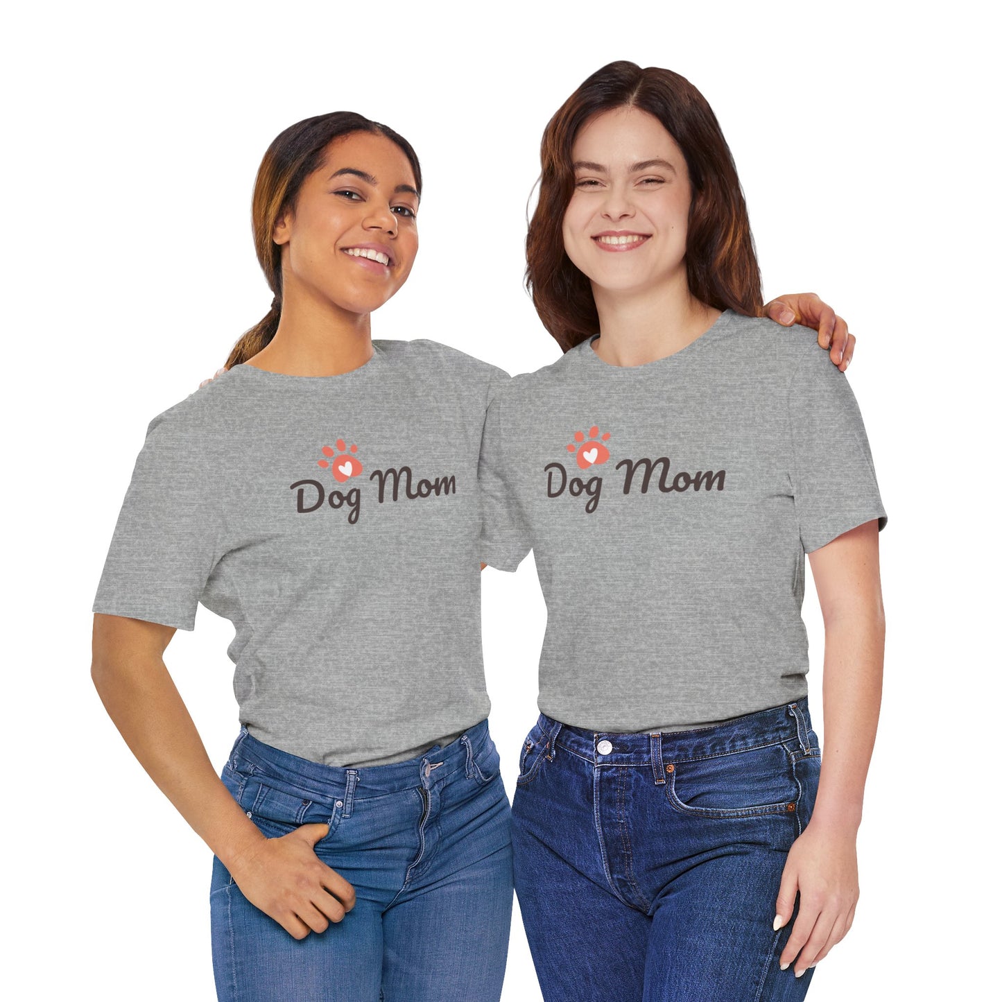 Dog Mom Unisex Jersey Short Sleeve Tee