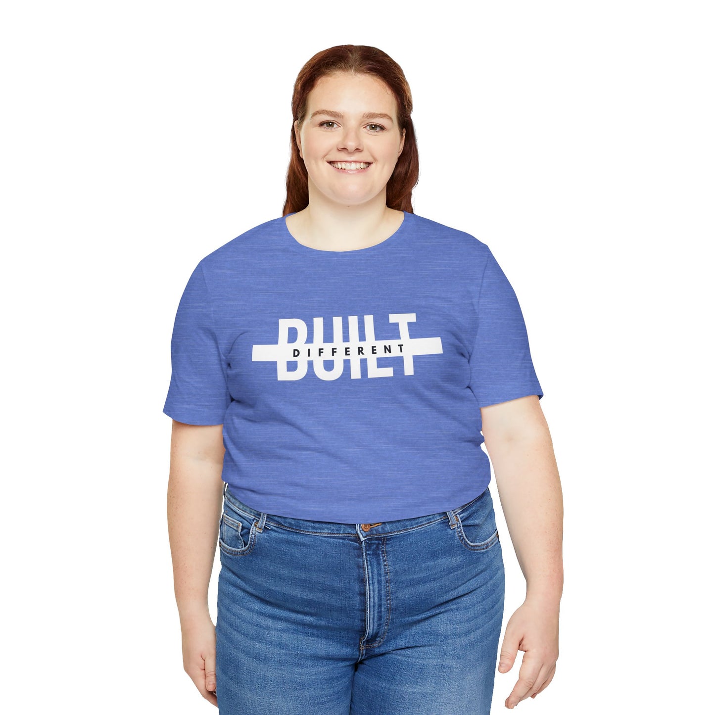 Built Different Unisex Jersey Short Sleeve Tee