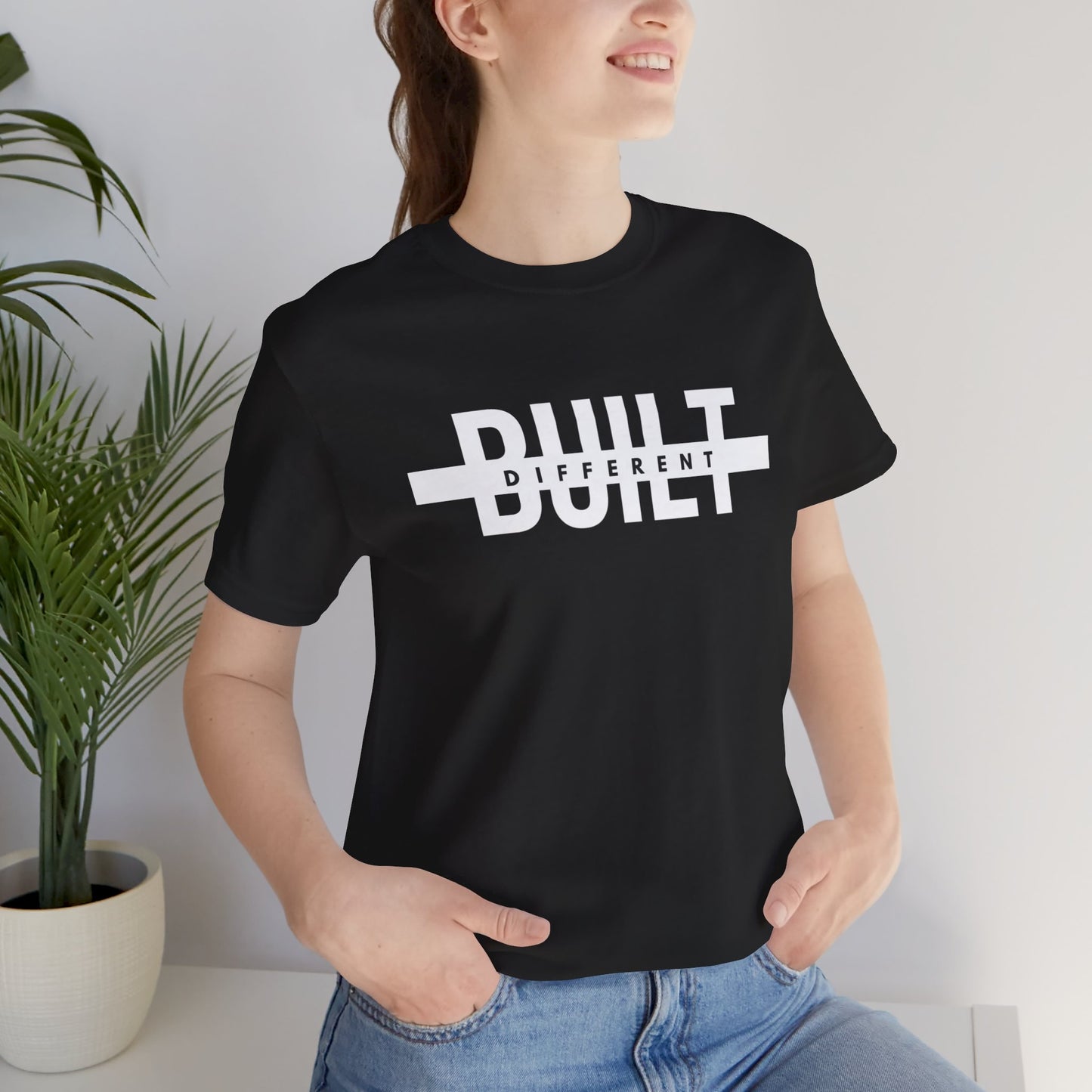 Built Different Unisex Jersey Short Sleeve Tee