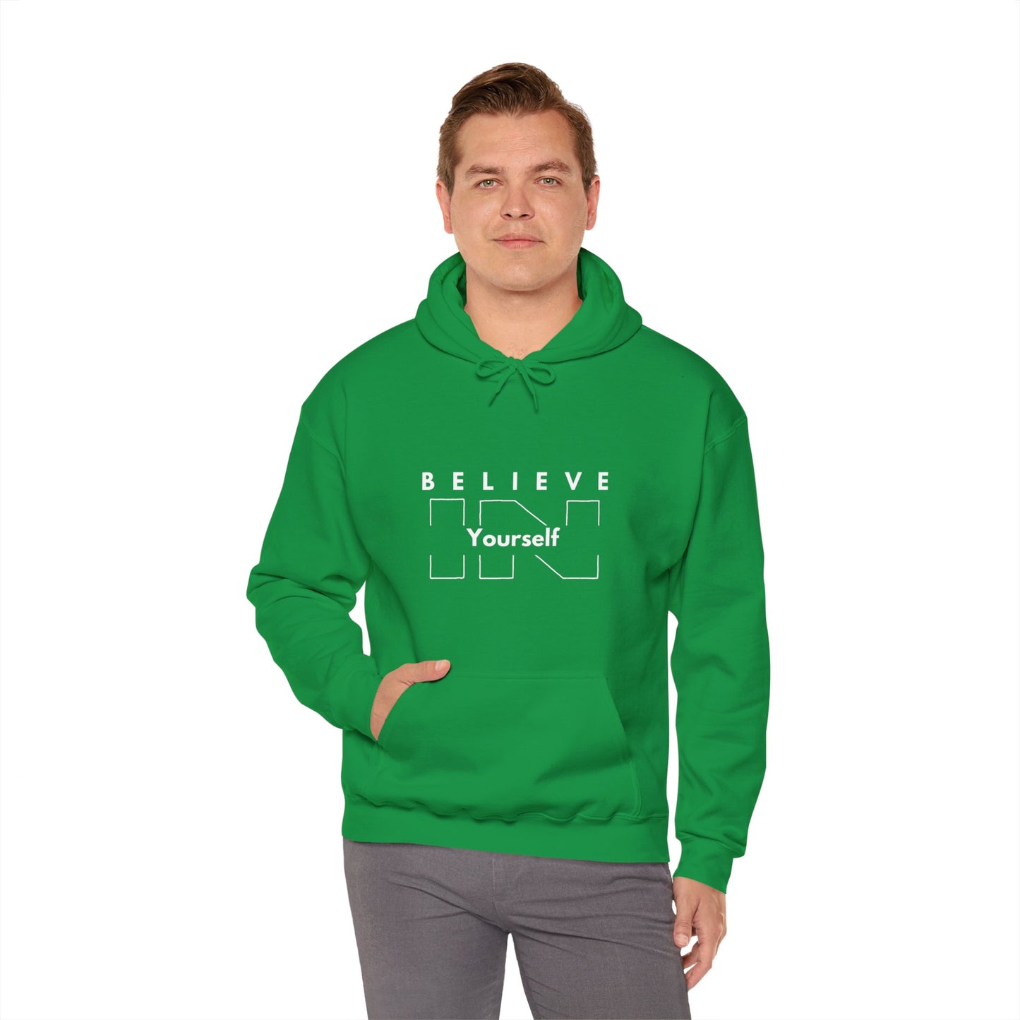 Believe In Yourself Unisex Heavy Blend™ Hooded Sweatshirt