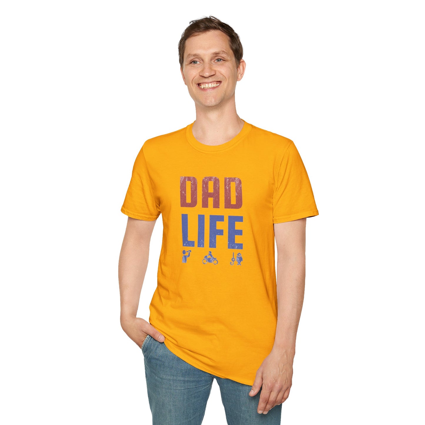 Dad Life Unisex Softstyle T-Shirt