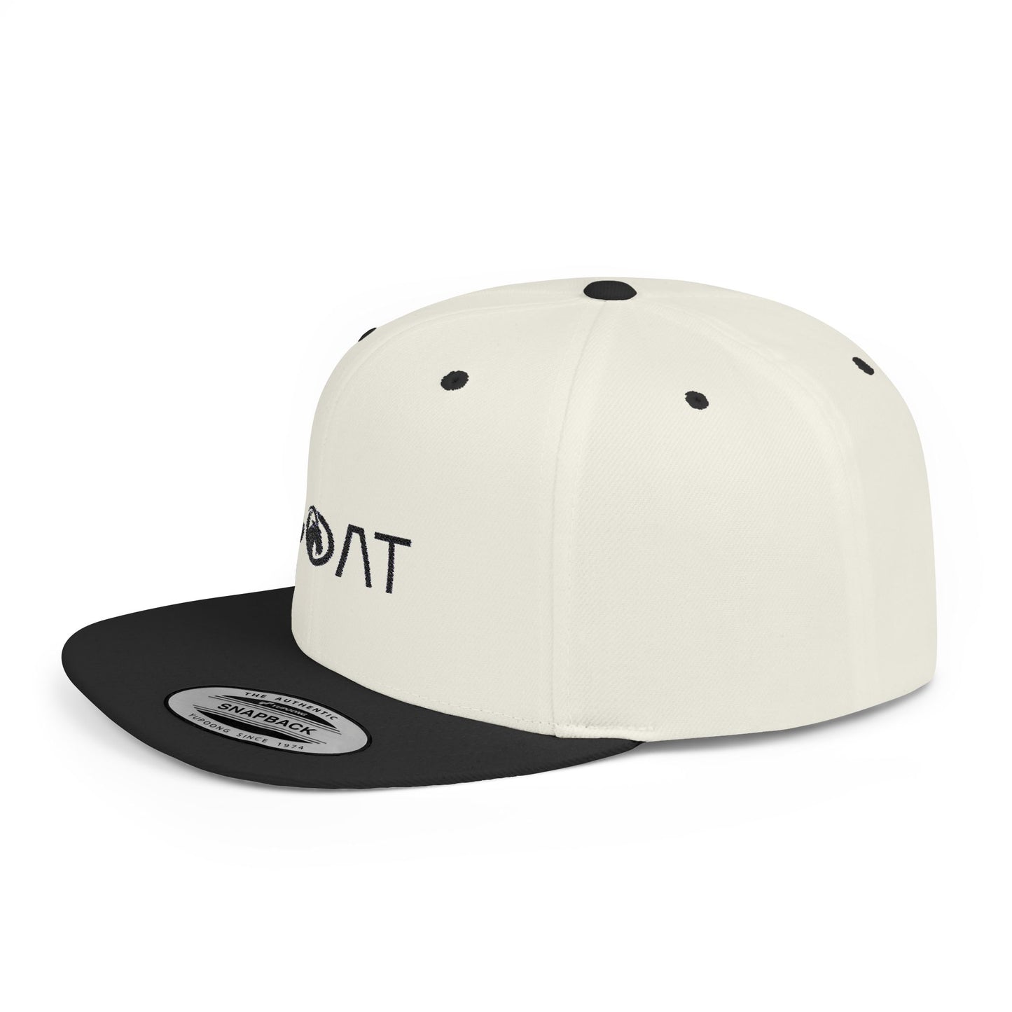 Goat Flat Bill Snapback