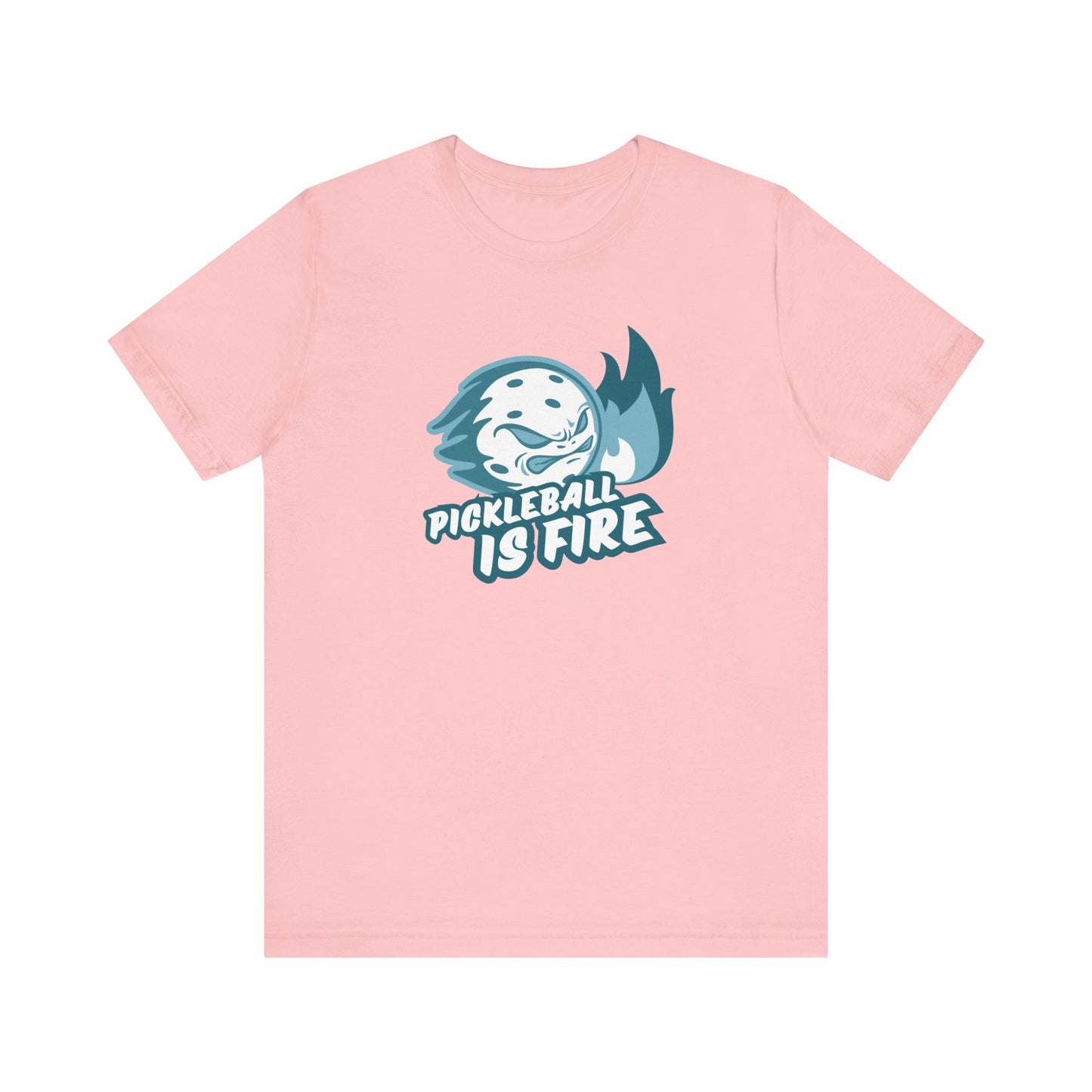 Pickleball Is Fire Unisex Jersey Short Sleeve Tee