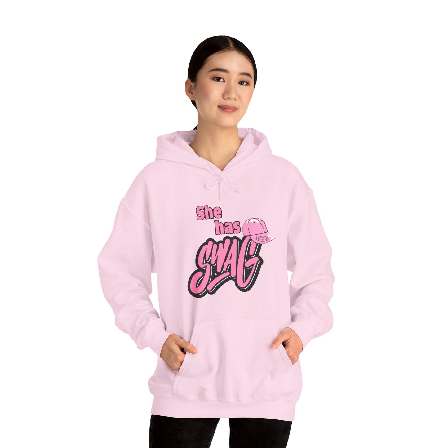 She Has Swag Unisex Heavy Blend™ Hooded Sweatshirt