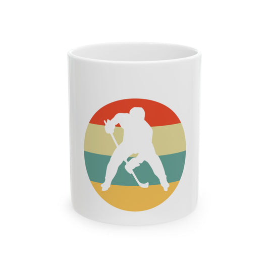 Hockey Ceramic Mug, (11oz, 15oz)
