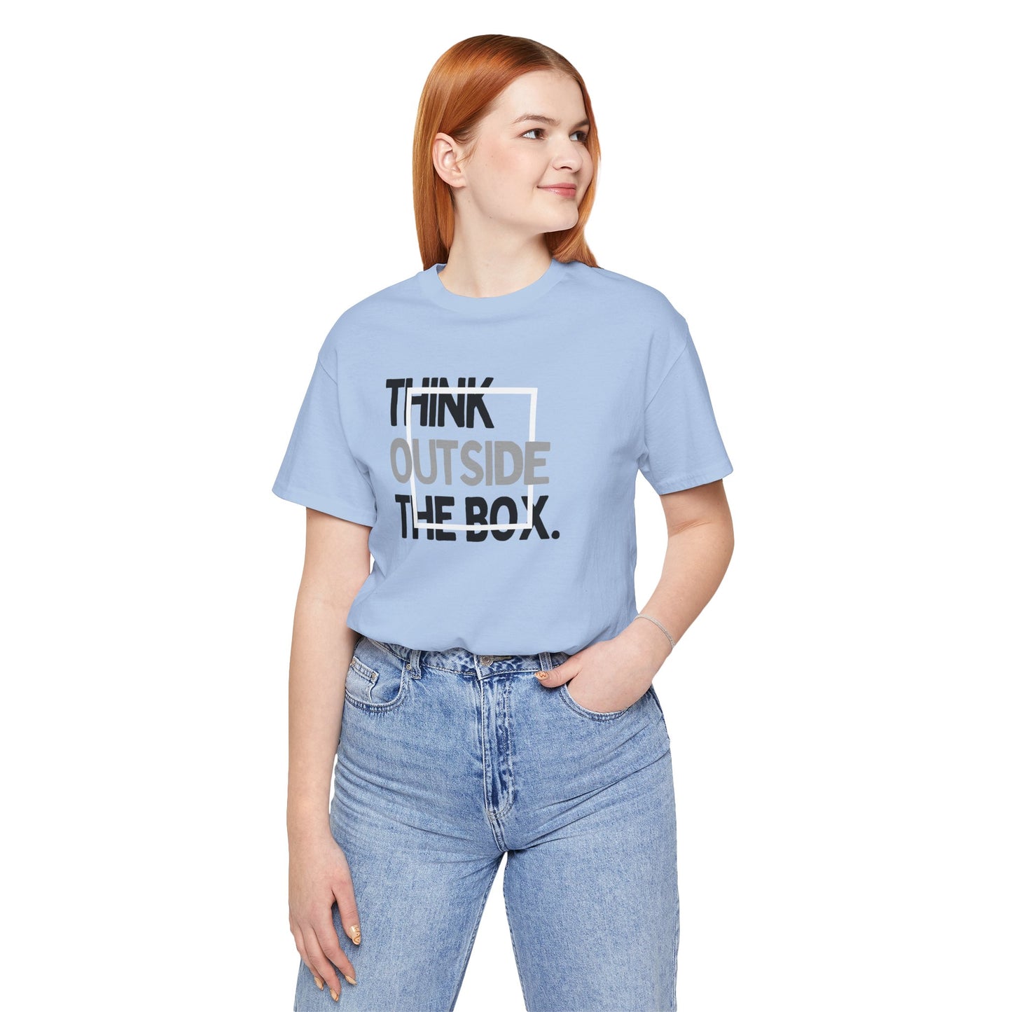 Think Outside the Box Unisex Jersey Short Sleeve Tee