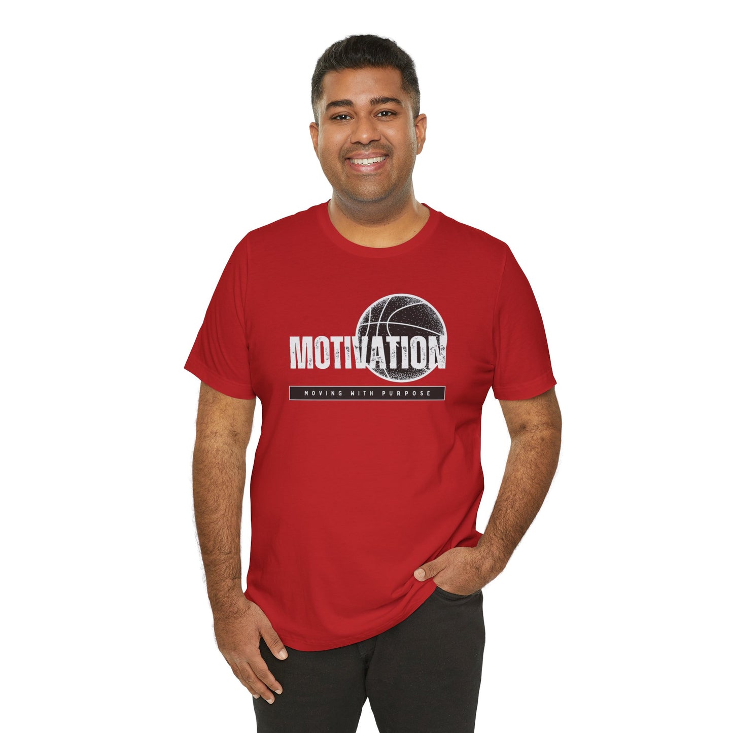 Basketball Motivation Unisex Jersey Short Sleeve Tee