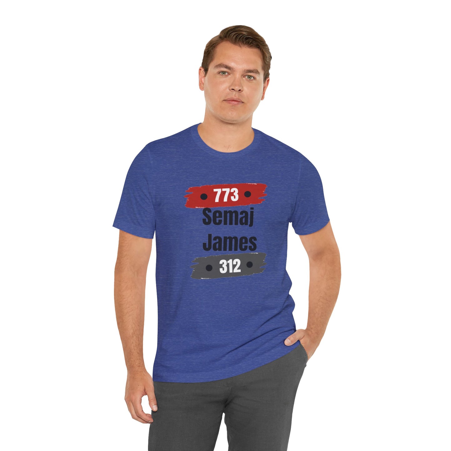 Semaj James 773/312 Unisex Short Sleeve Tee