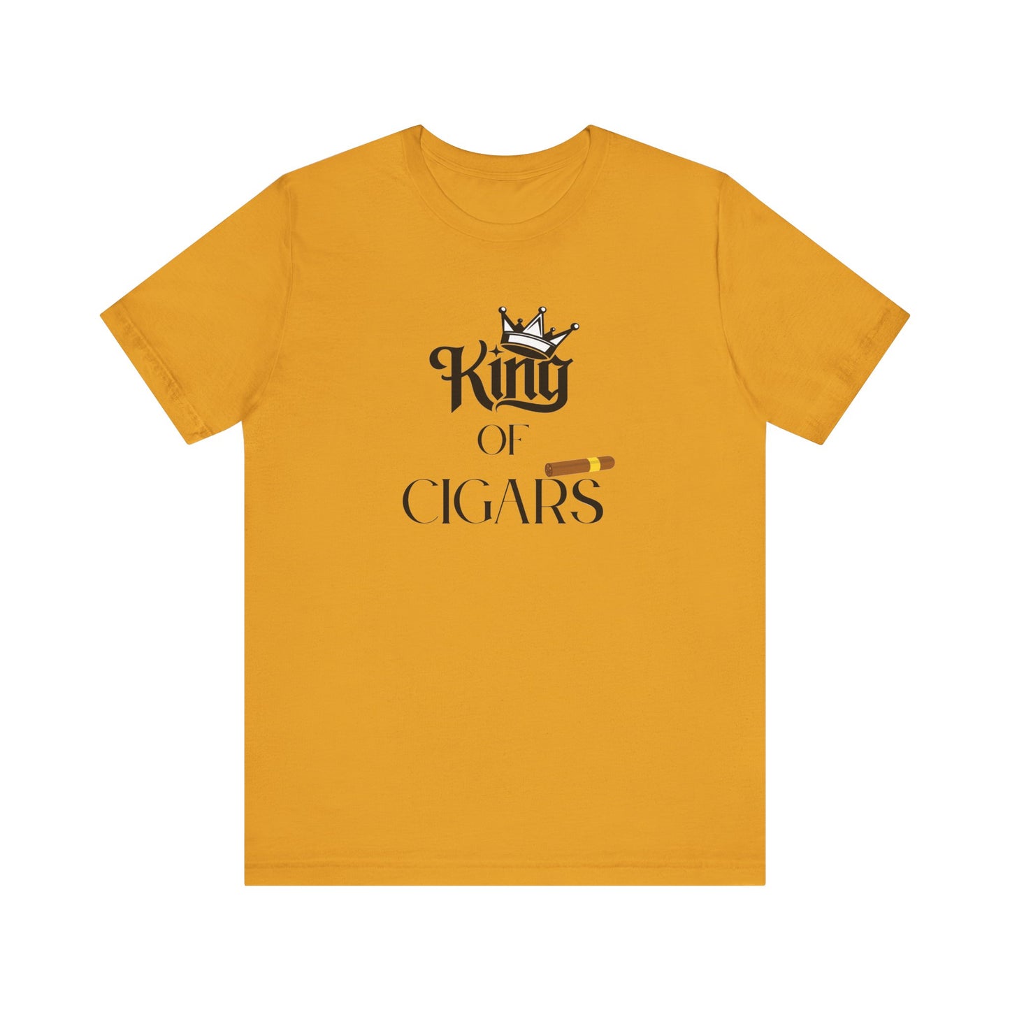 Cigars/ King of Cigars Unisex Jersey Short Sleeve Tee