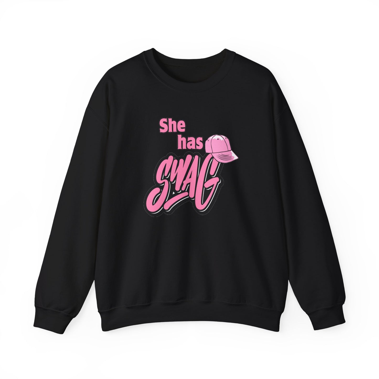 She Has Swag Unisex Heavy Blend™ Crewneck Sweatshirt