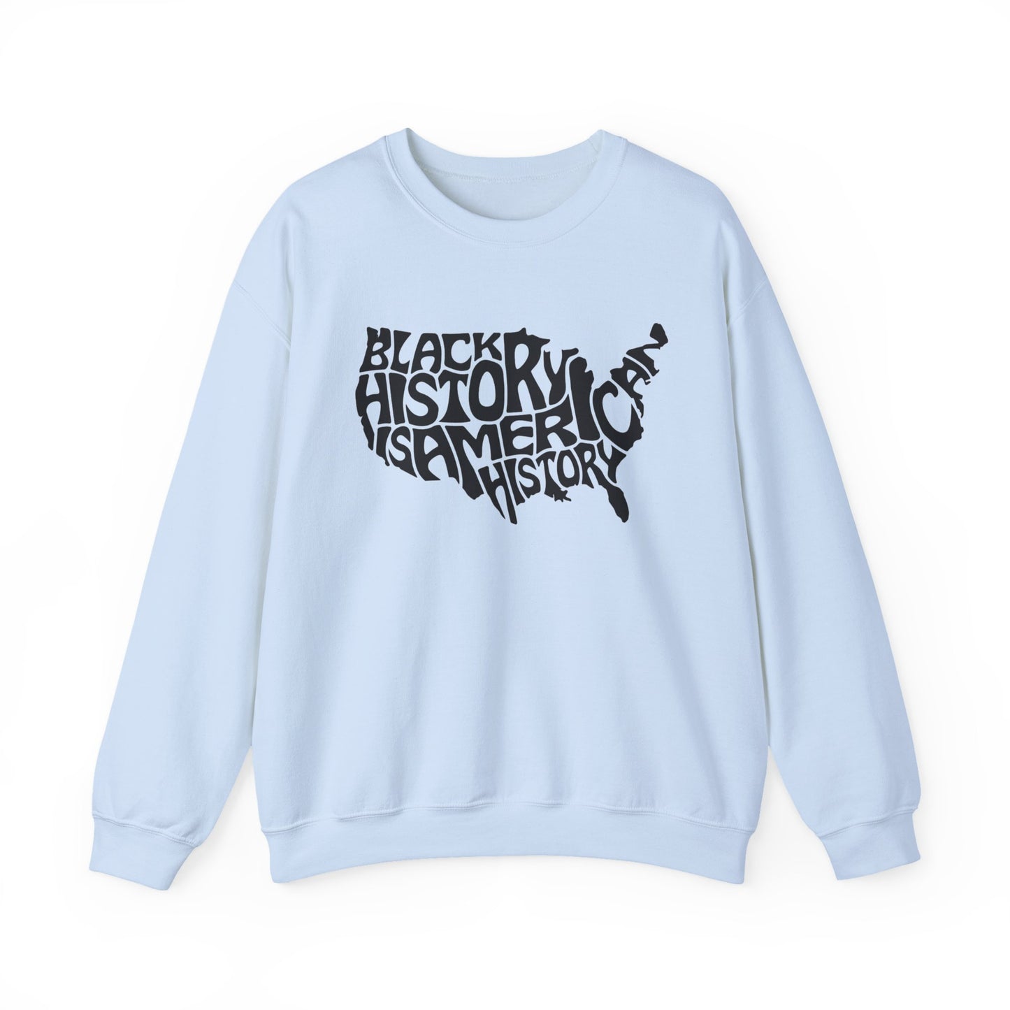Black History Unisex Heavy Blend™ Crewneck Sweatshirt