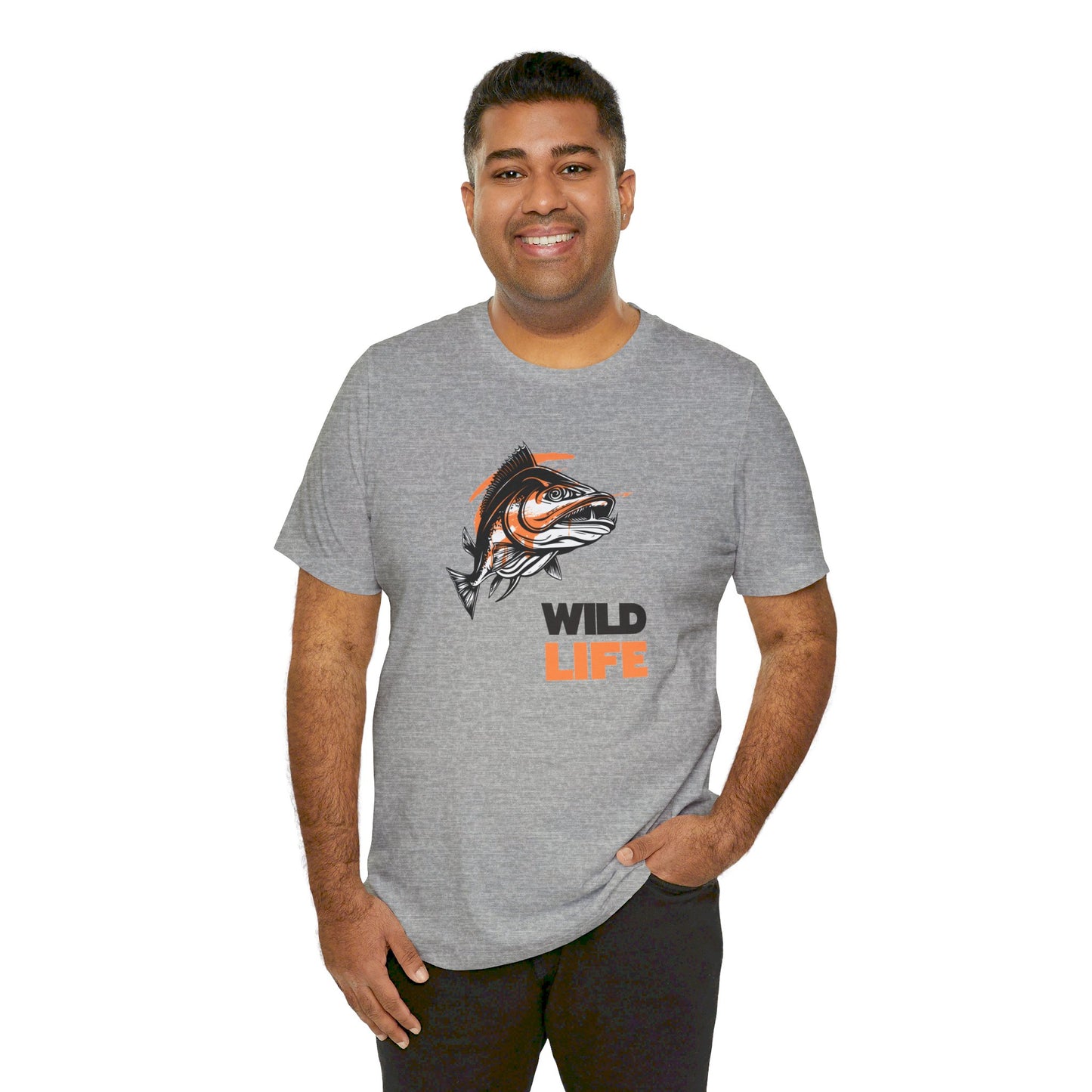 Fishing/ Wild Life Unisex Jersey Short Sleeve Tee