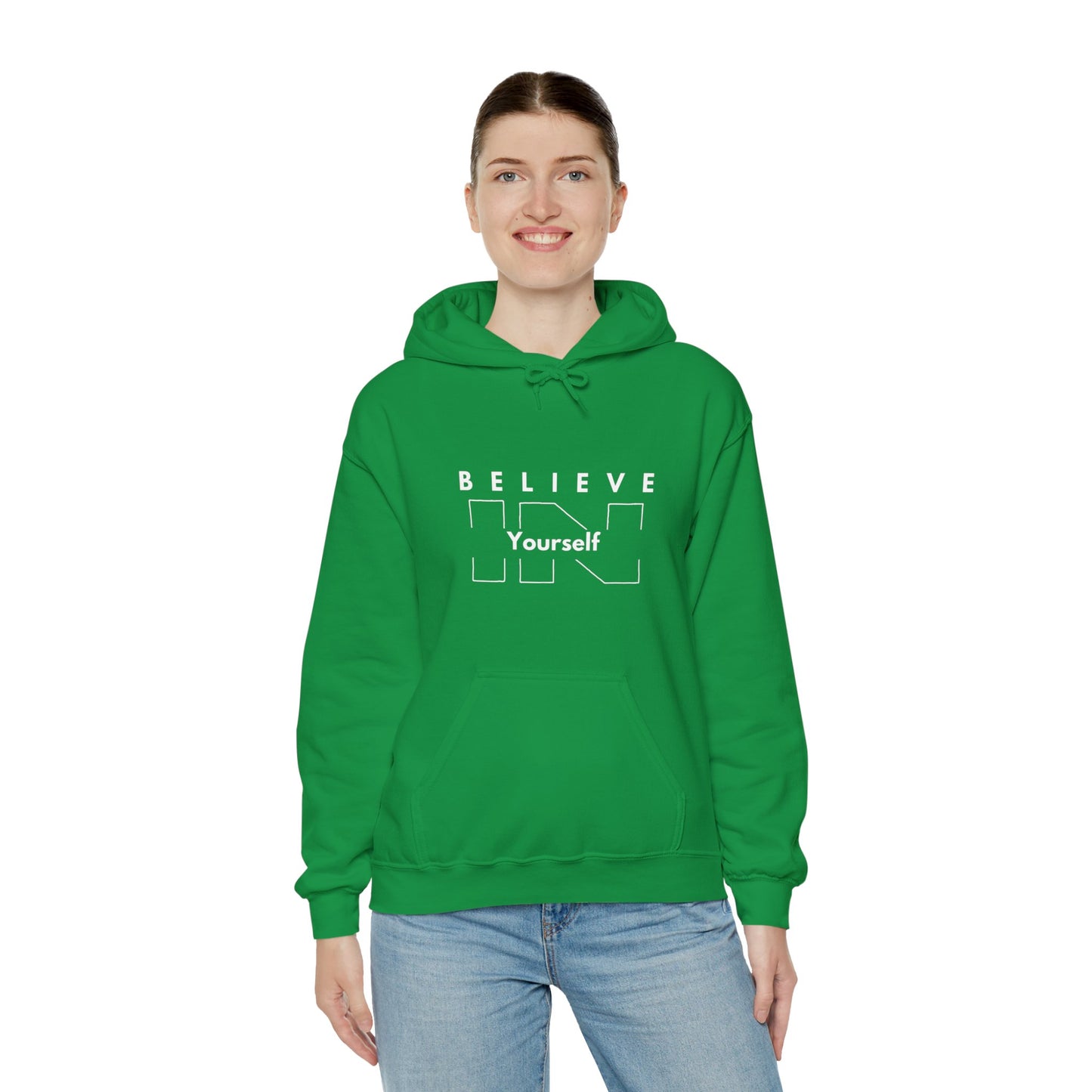 Believe In Yourself Unisex Heavy Blend™ Hooded Sweatshirt