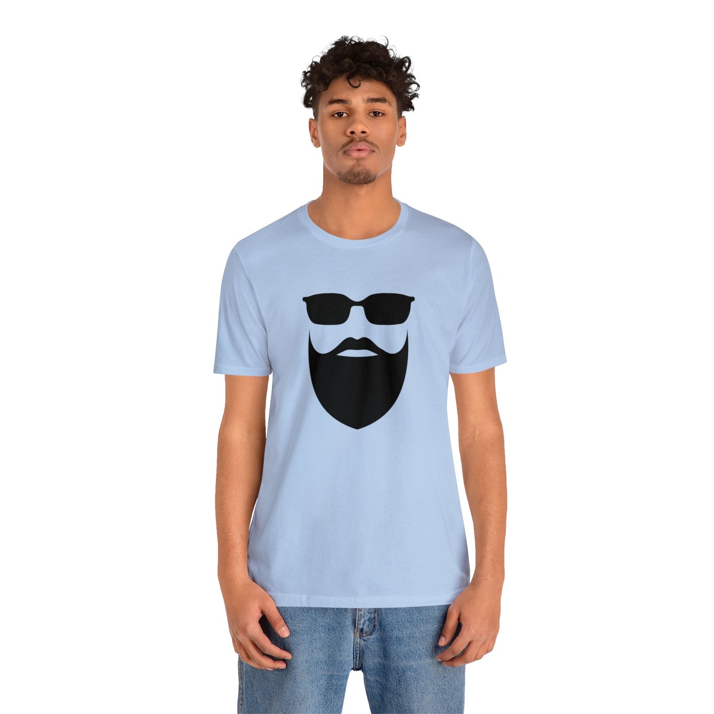 Beard Unisex Jersey Short Sleeve Tee