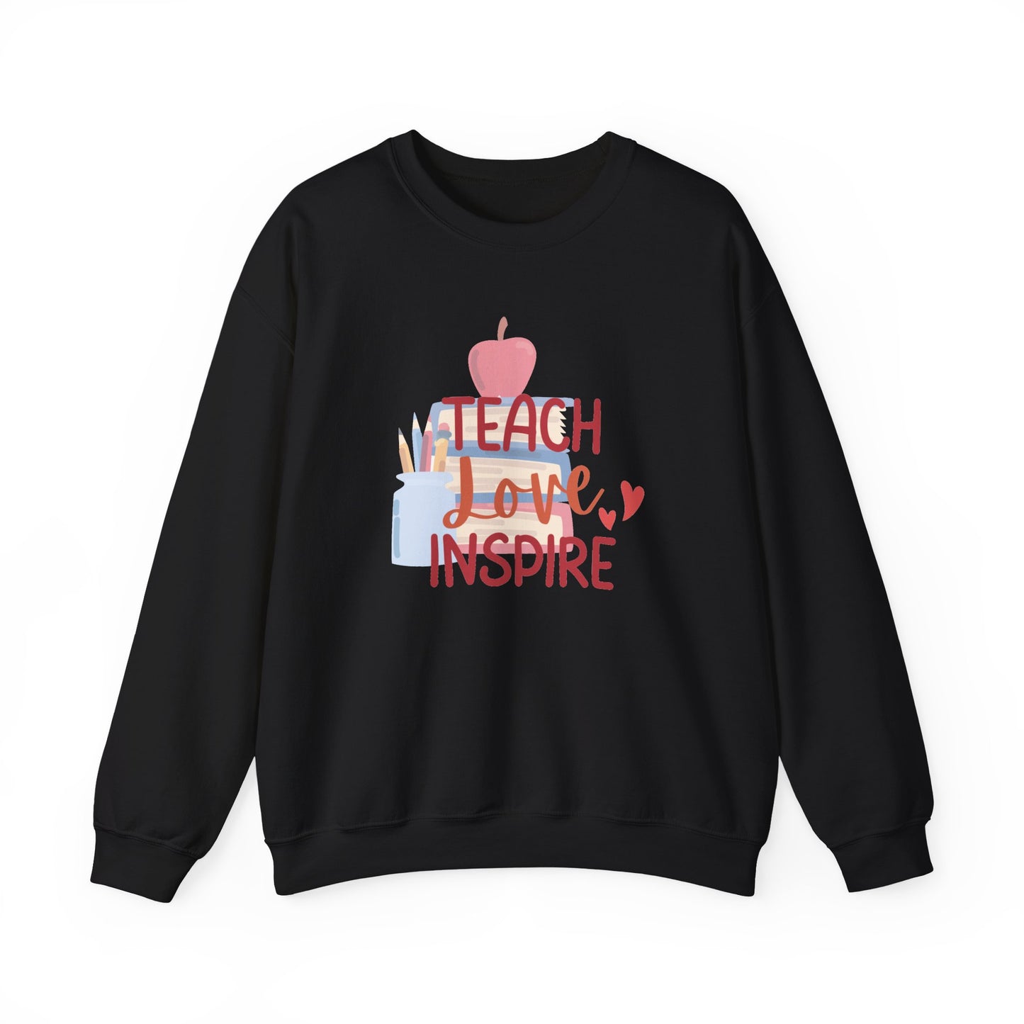 Teach, Love Inspire Unisex Heavy Blend™ Crewneck Sweatshirt