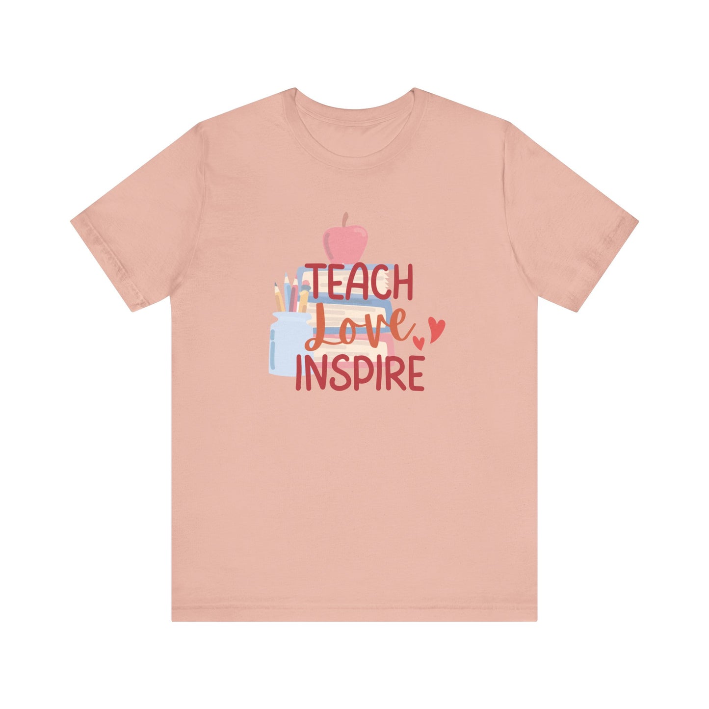 Teach Love Inspire Unisex Jersey Short Sleeve Tee