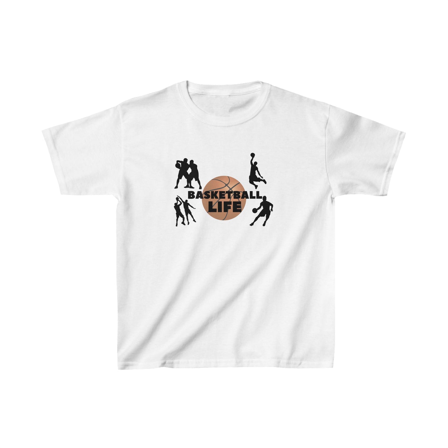 Kids Basketball Life Heavy Cotton™ Tee