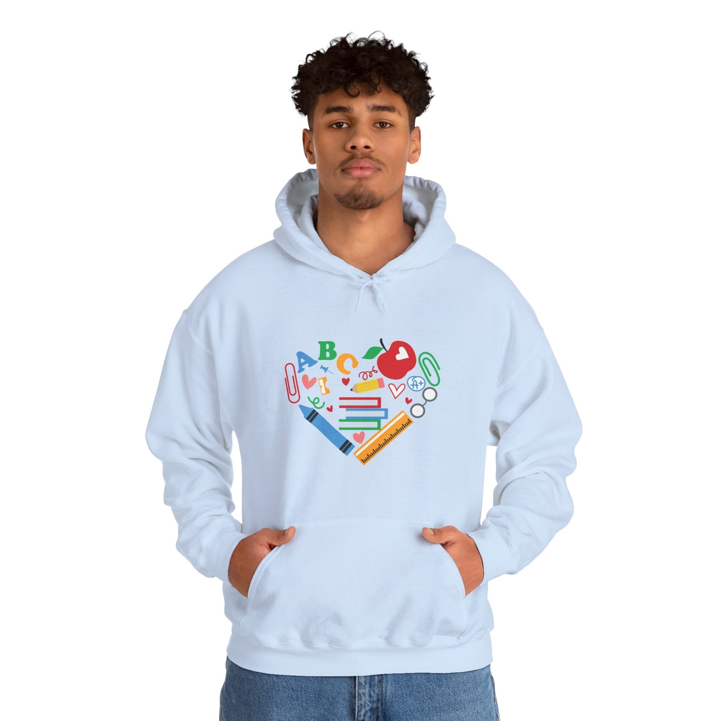 A,B,C, Unisex Heavy Blend™ Hooded Sweatshirt