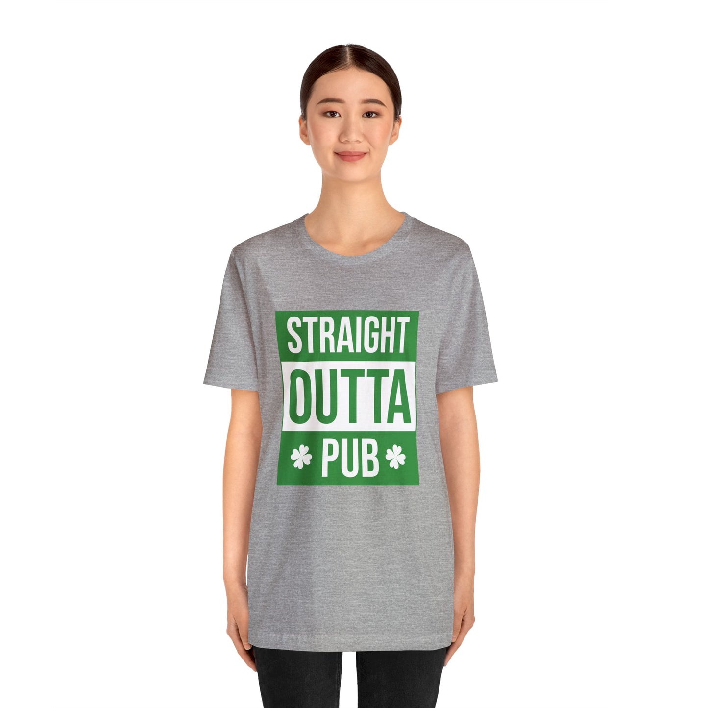 Straight Outta Pub Unisex Jersey Short Sleeve Tee