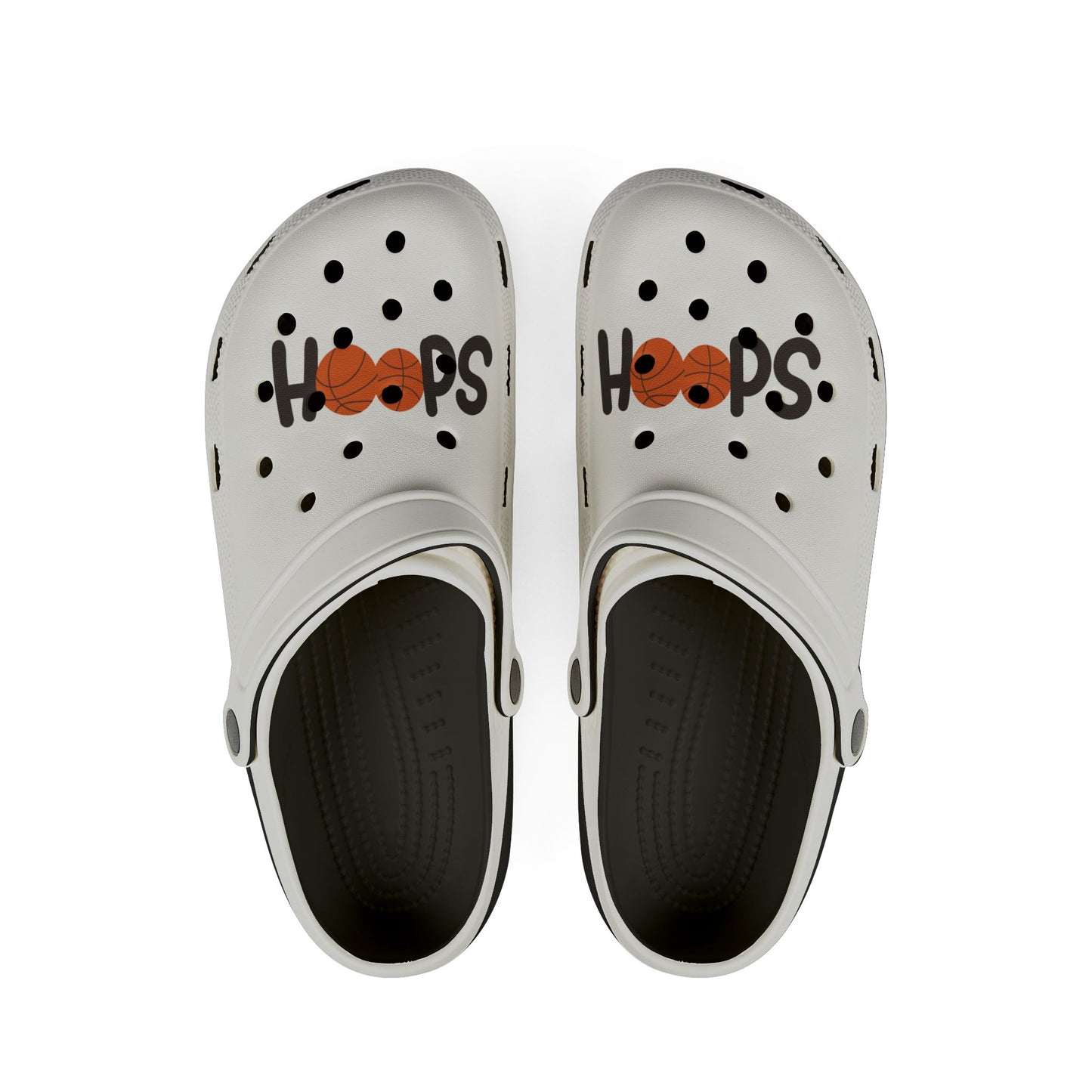 Hoops EVA Foam Rubber Shoes (AOP)