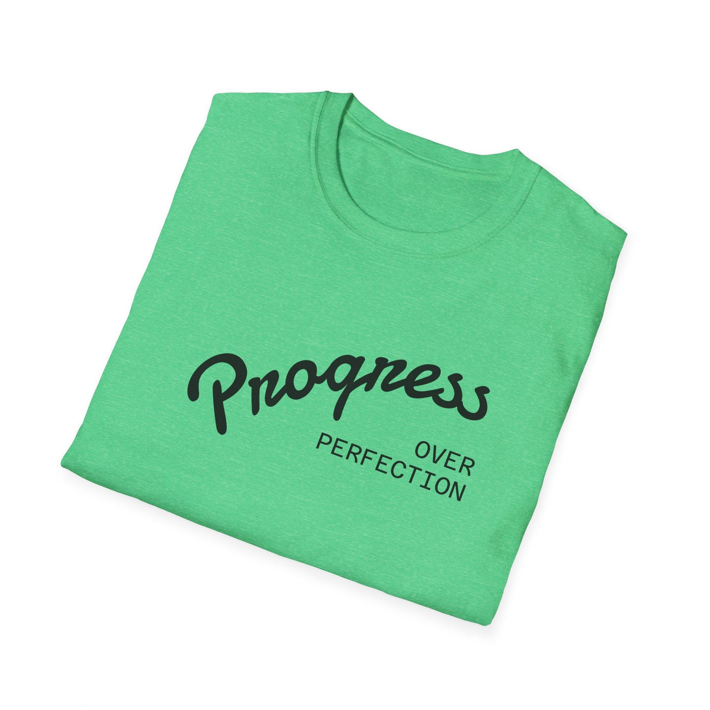 Progress Over Perfection Unisex Softstyle T-Shirt