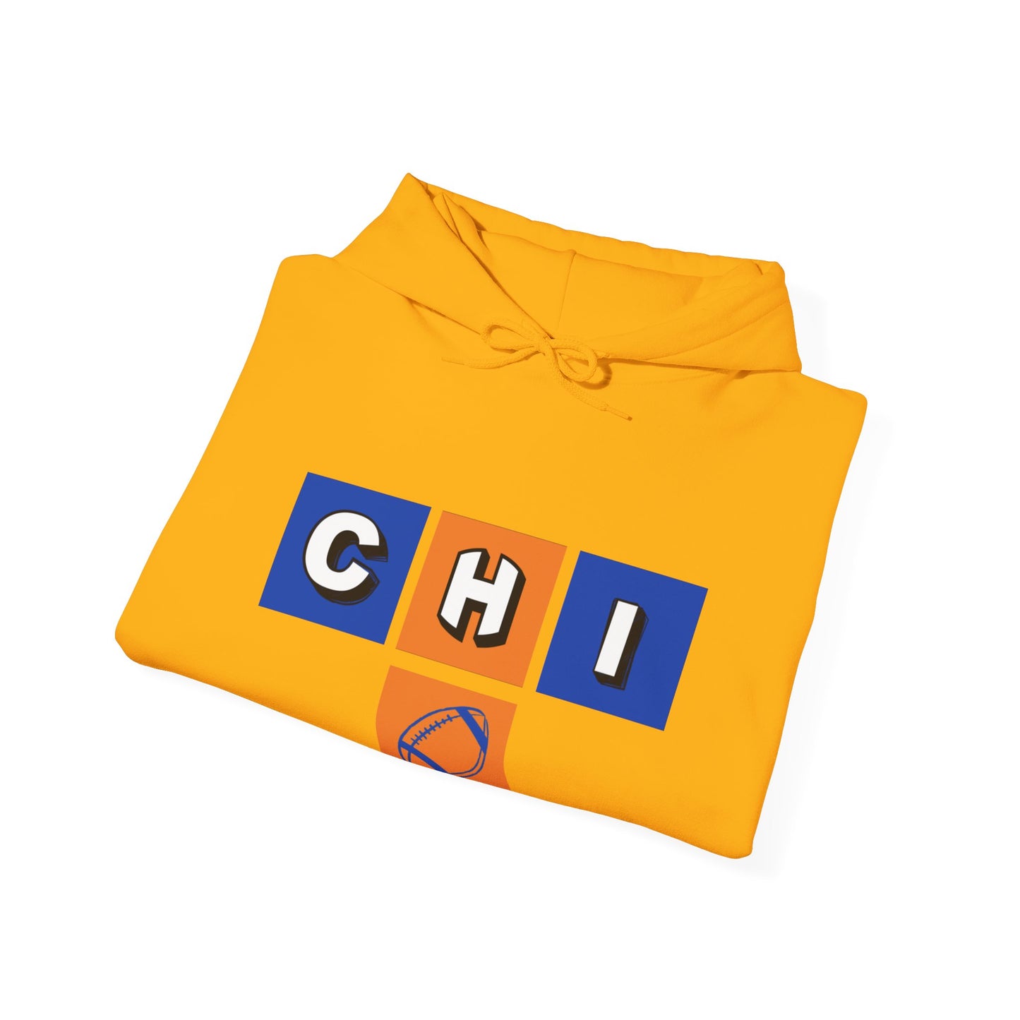 Chi Football Unisex Heavy Blend™ Hooded Sweatshirt