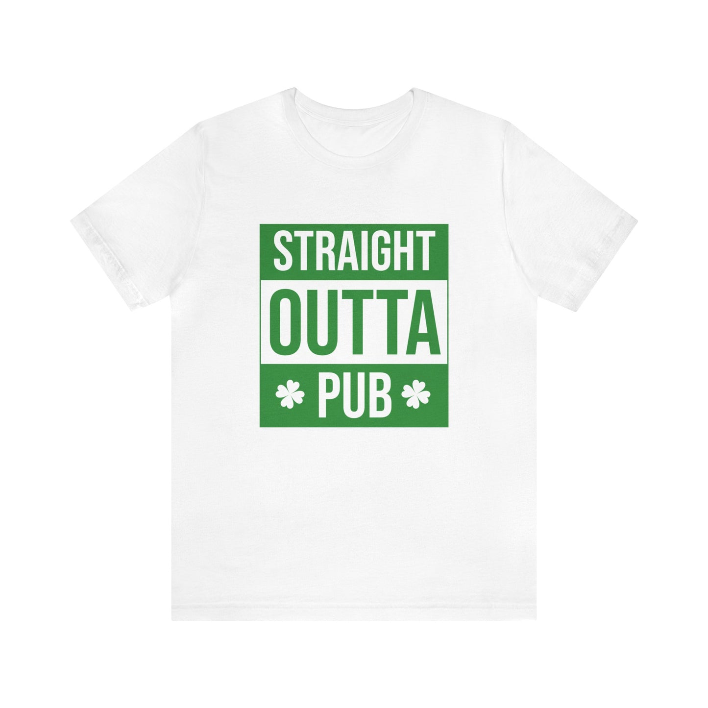 Straight Outta Pub Unisex Jersey Short Sleeve Tee