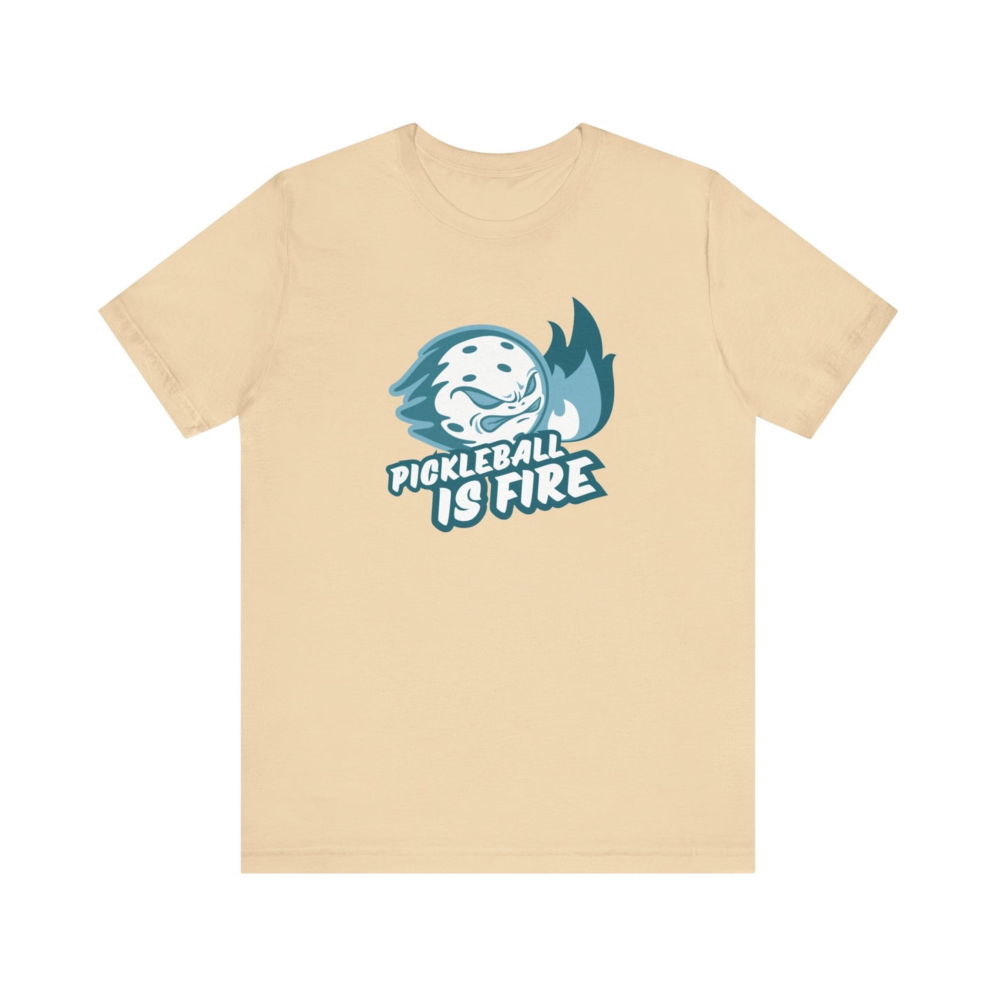 Pickleball Is Fire Unisex Jersey Short Sleeve Tee