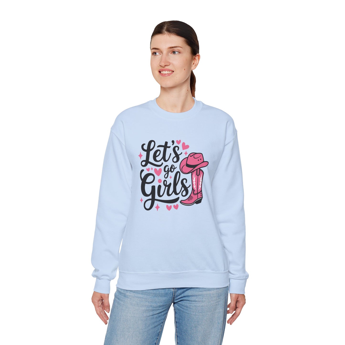 Let's Go Girls Unisex Heavy Blend™ Crewneck Sweatshirt