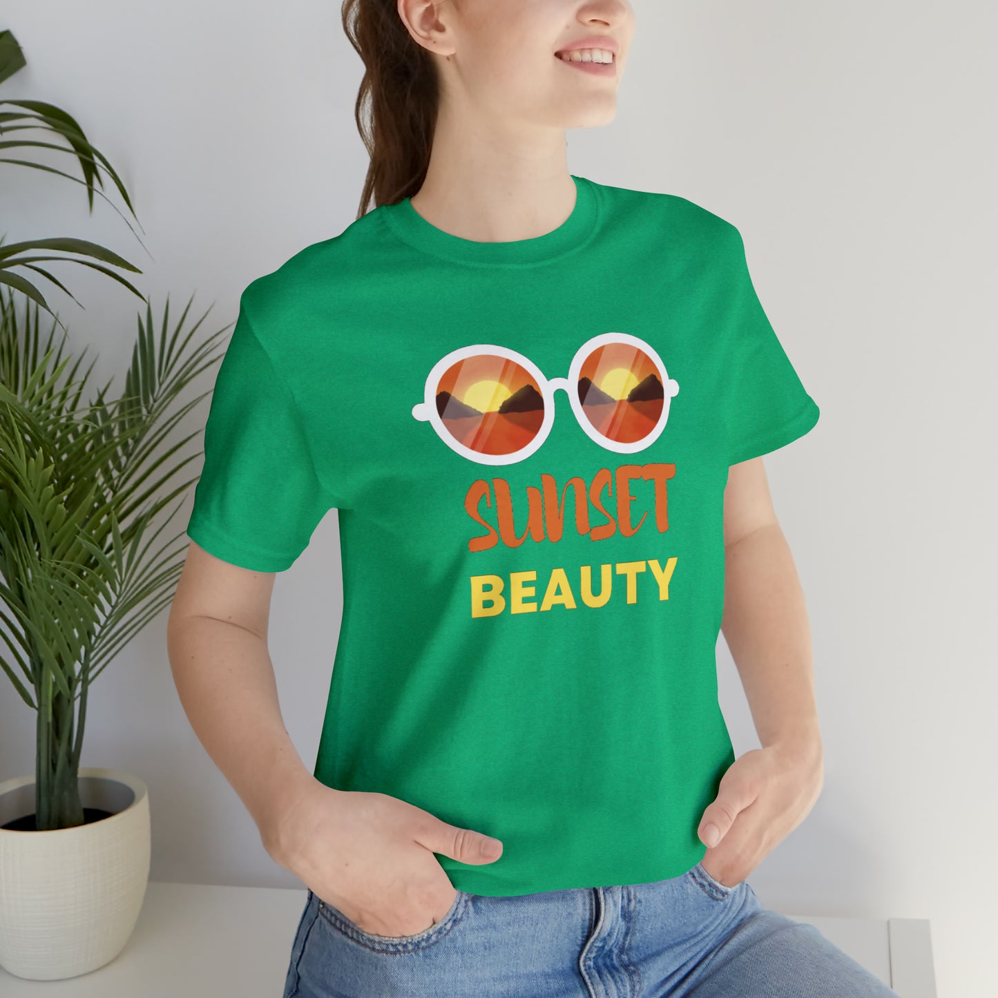 Sunset Beauty Unisex Jersey Short Sleeve Tee