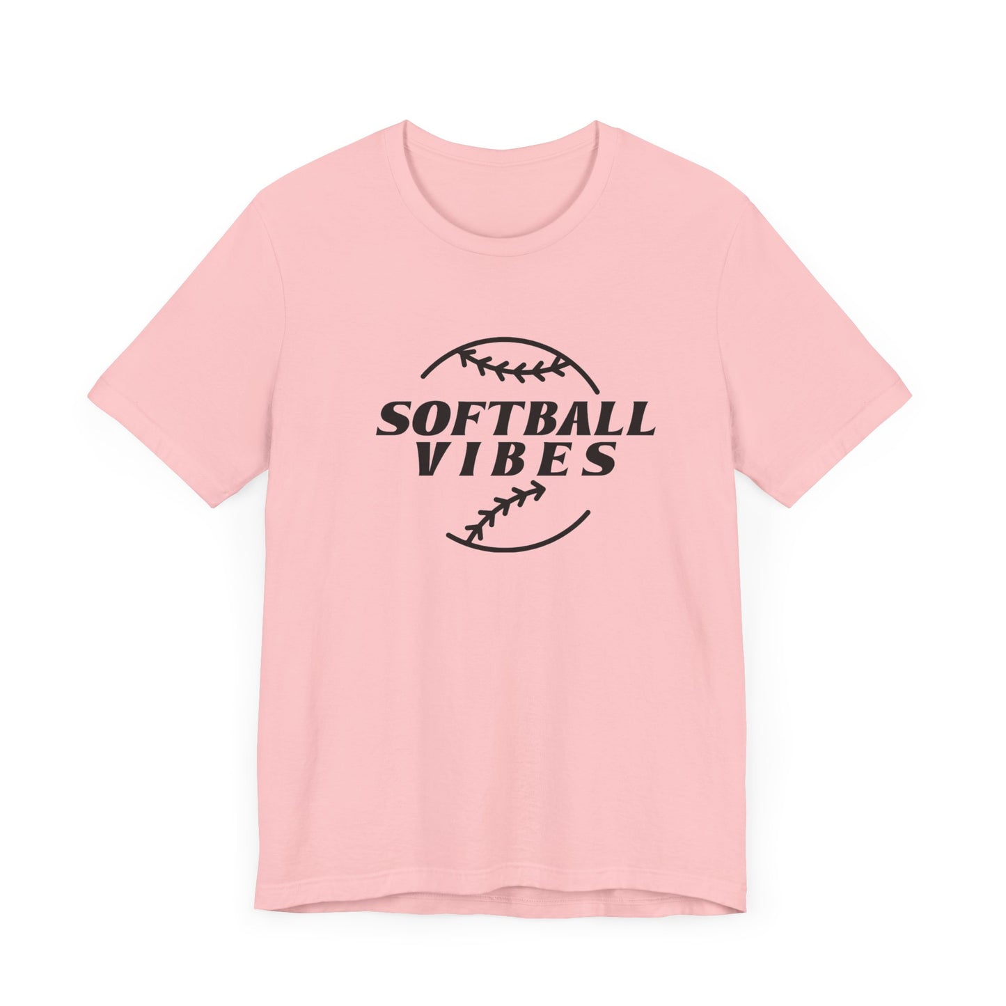 Softball Vibes Unisex Jersey Short Sleeve Tee