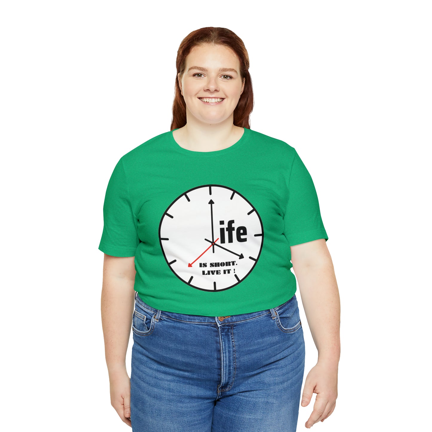 Life is To Short Live It Unisex Jersey Short Sleeve Tee