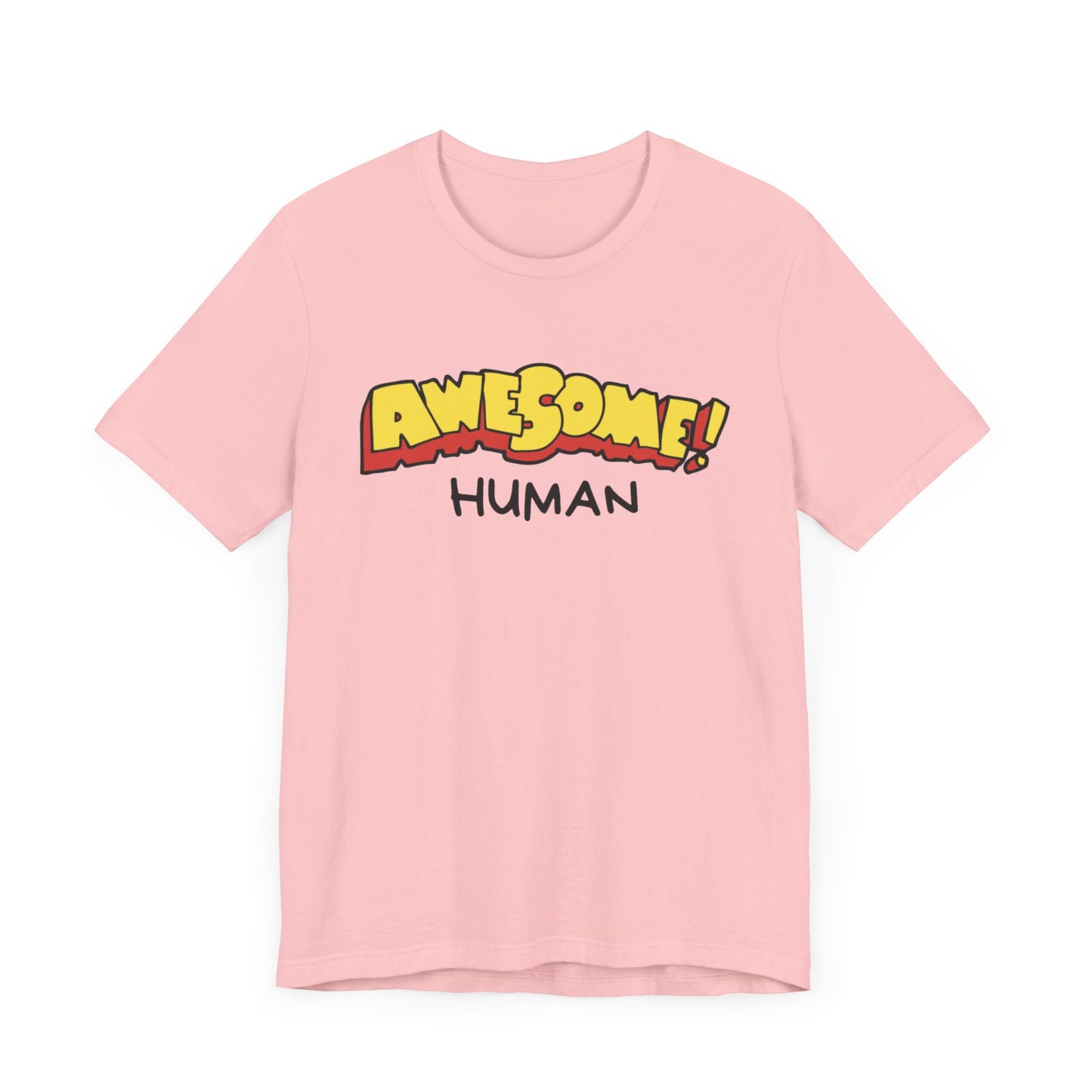 Awesome Human Unisex Jersey Short Sleeve Tee