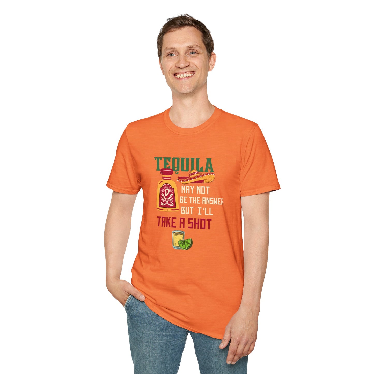 Tequila Take a Shot Unisex Softstyle T-Shirt