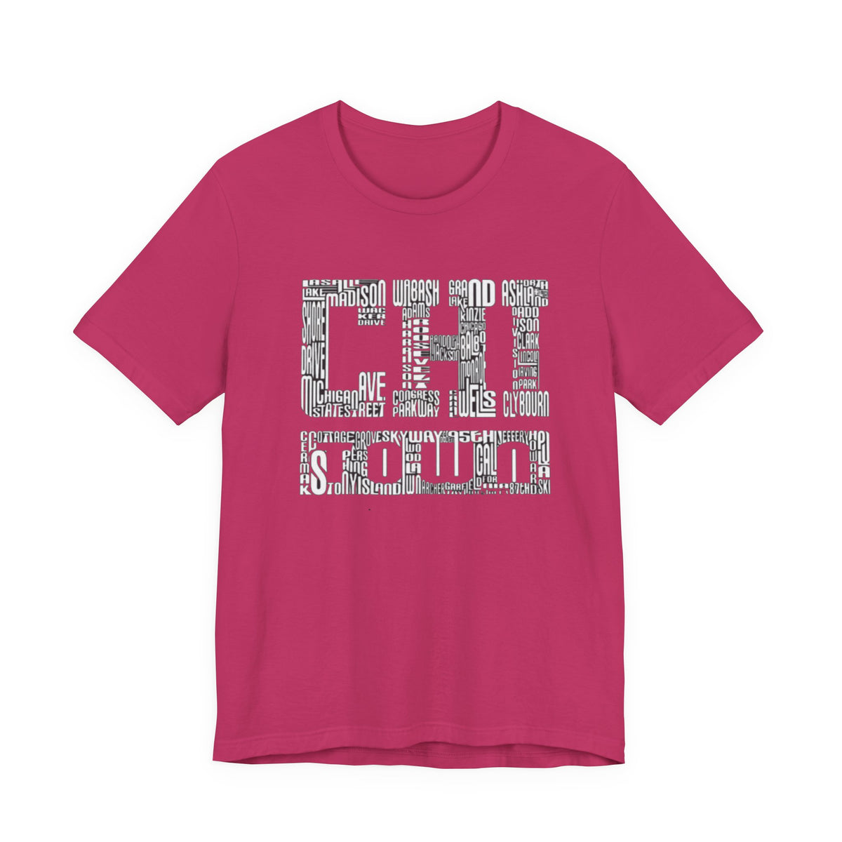 Chi-Town Unisex Jersey Short Sleeve Tee