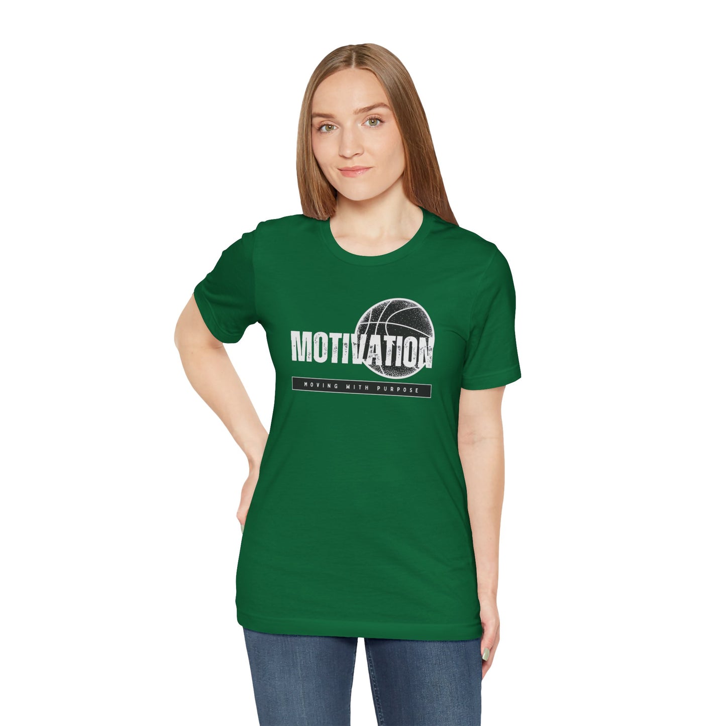 Basketball Motivation Unisex Jersey Short Sleeve Tee