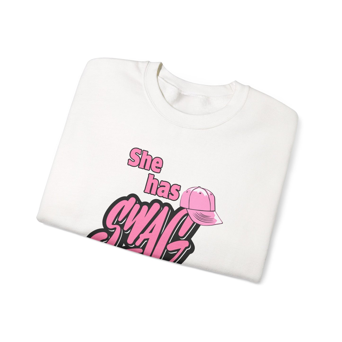 She Has Swag Unisex Heavy Blend™ Crewneck Sweatshirt