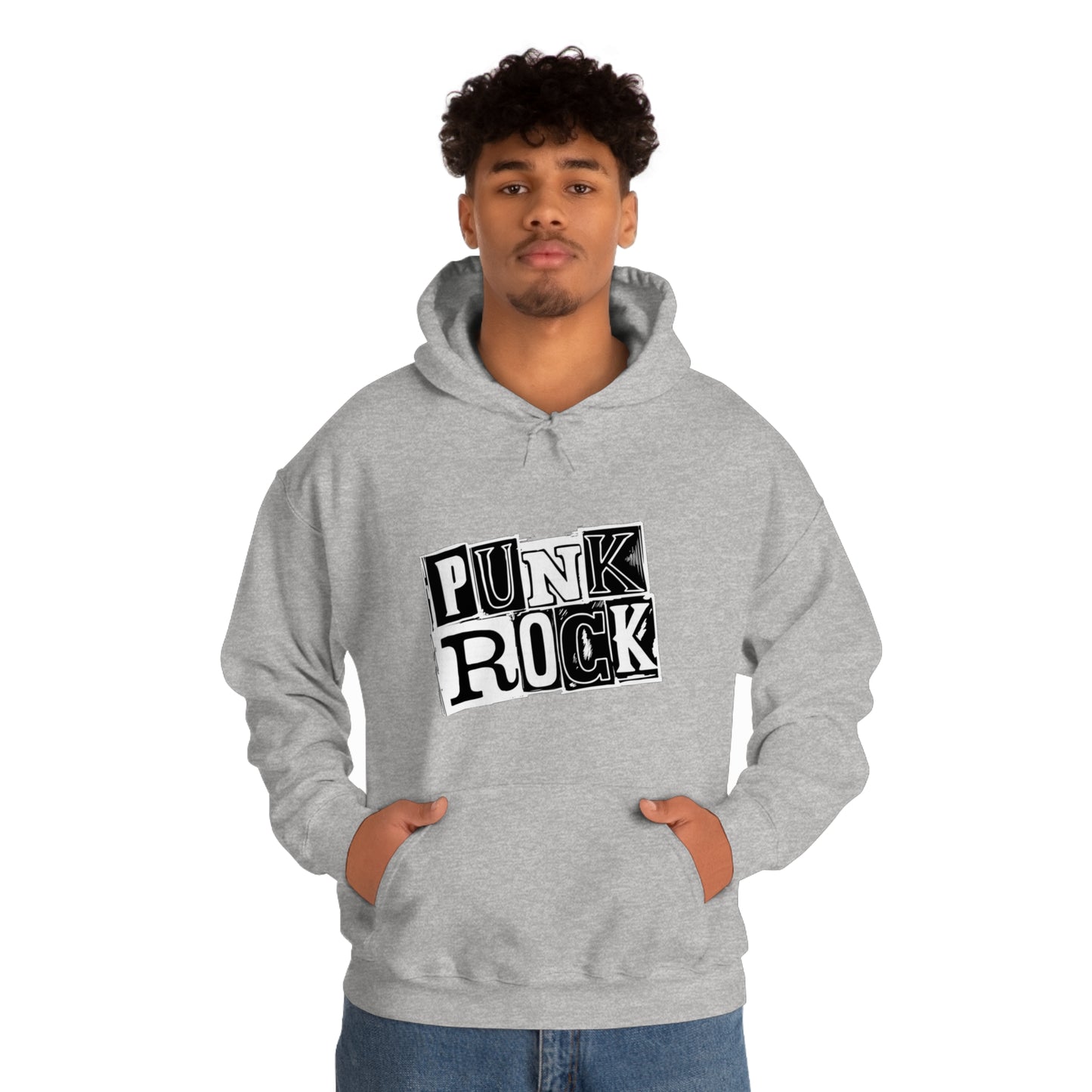 Punk Rock Unisex Heavy Blend™ Hooded Sweatshirt