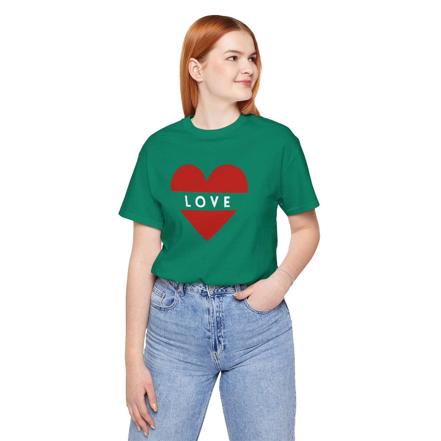 Love Unisex Jersey Short Sleeve Tee