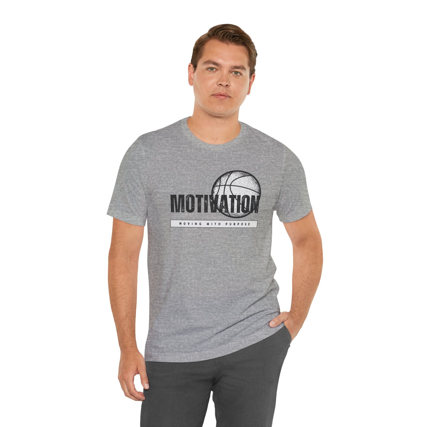 Basketball Motivation Unisex Jersey Short Sleeve Tee