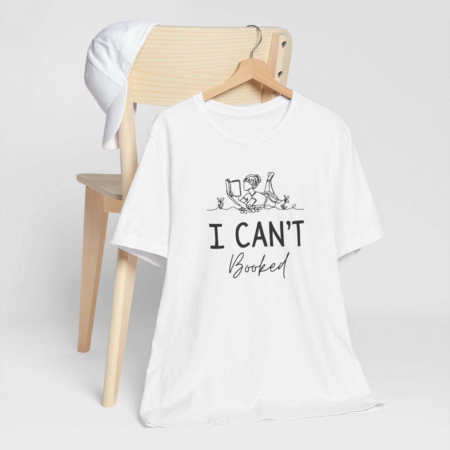 Books/ I Can't I'm Booked Unisex Jersey Short Sleeve Tee